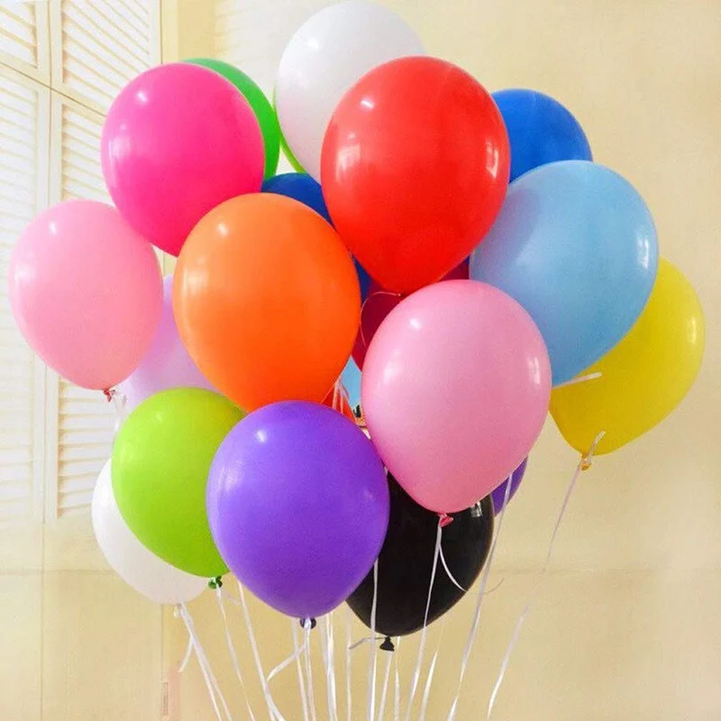 10 düymlük lateks balonu