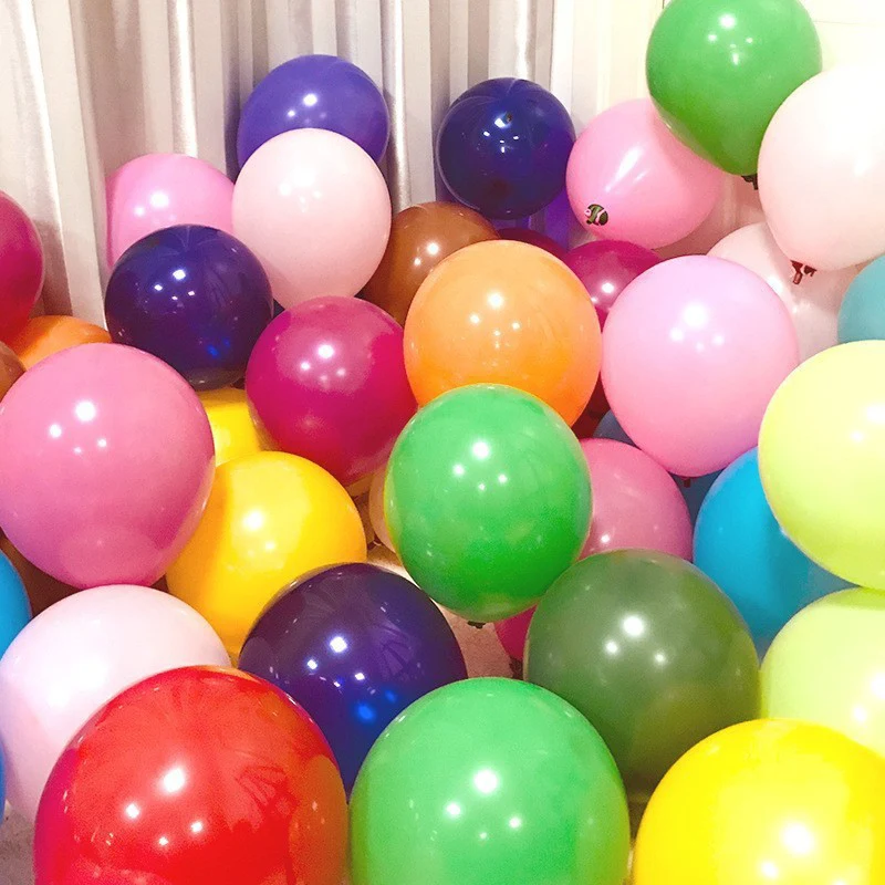 12 düymlük lateks balonları