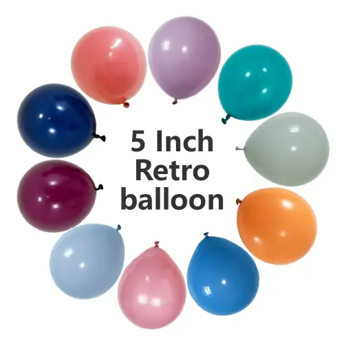 5 düymlük retro lateks şarlar