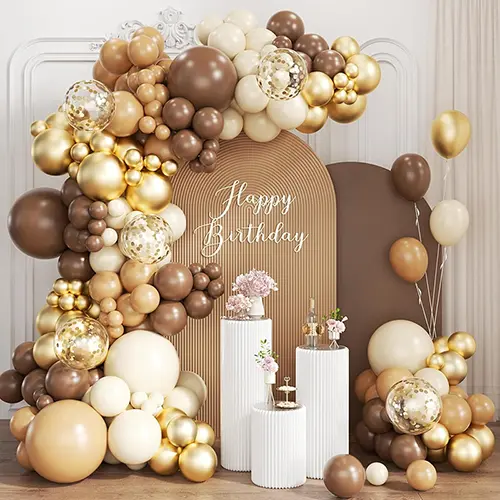 Camel Rəngli Balon Tağ Dəsti