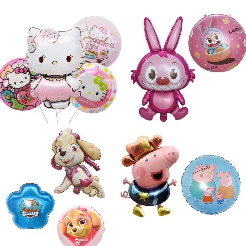 Karikatura Çap Folqa Balonları