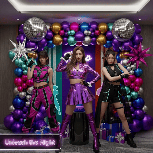 Diskoteka balon tağ dəsti