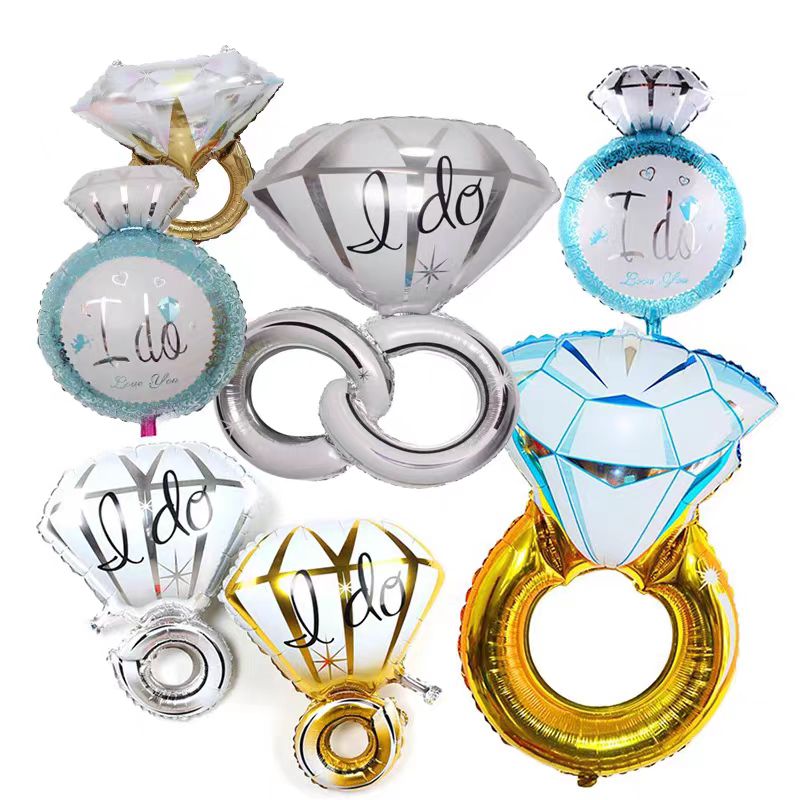 Nişan üzüyü folqa balonu