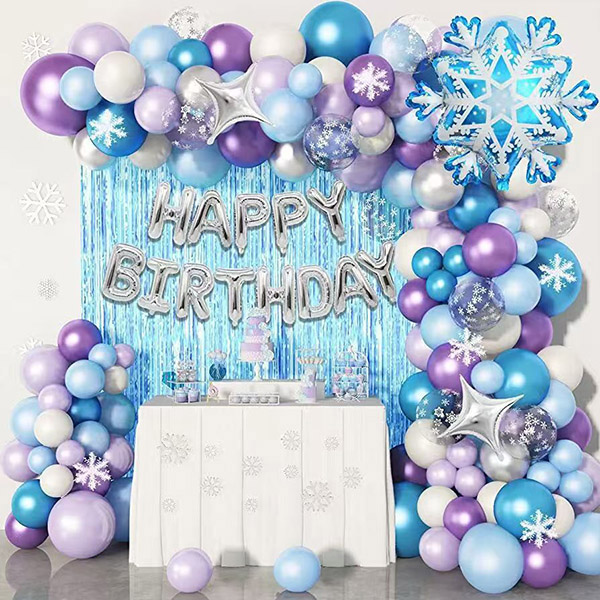 Dondurulmuş Balon Garland Kit