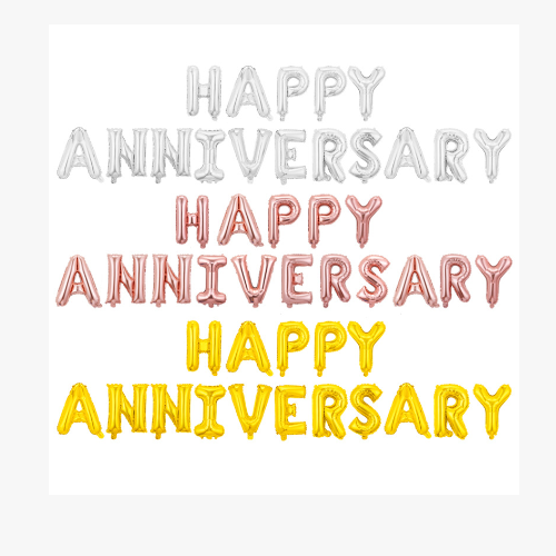 Yubileyiniz mübarək folqa balonu