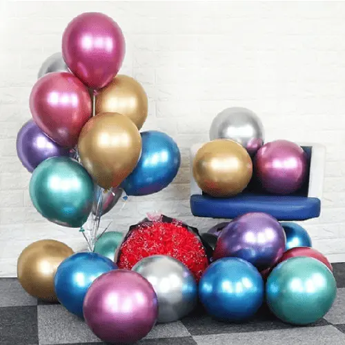 Metal helium balonu