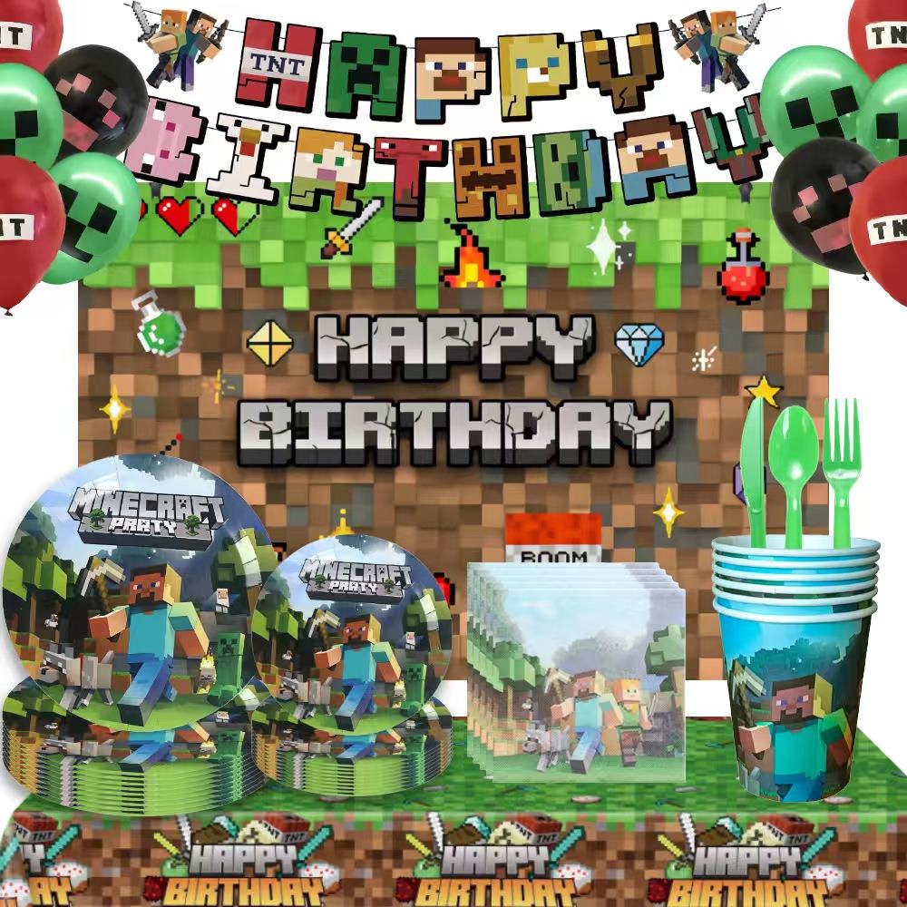 Minecraft Party Təchizatları