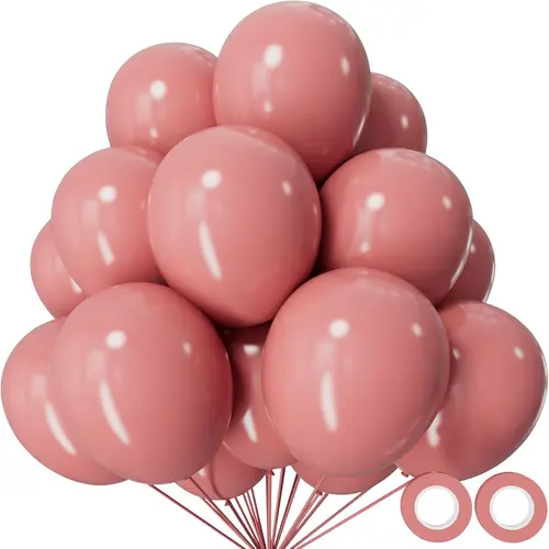 Retro Tozlu Çəhrayı Balonlar