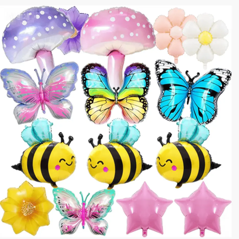 Bahar temalı folqa balonu