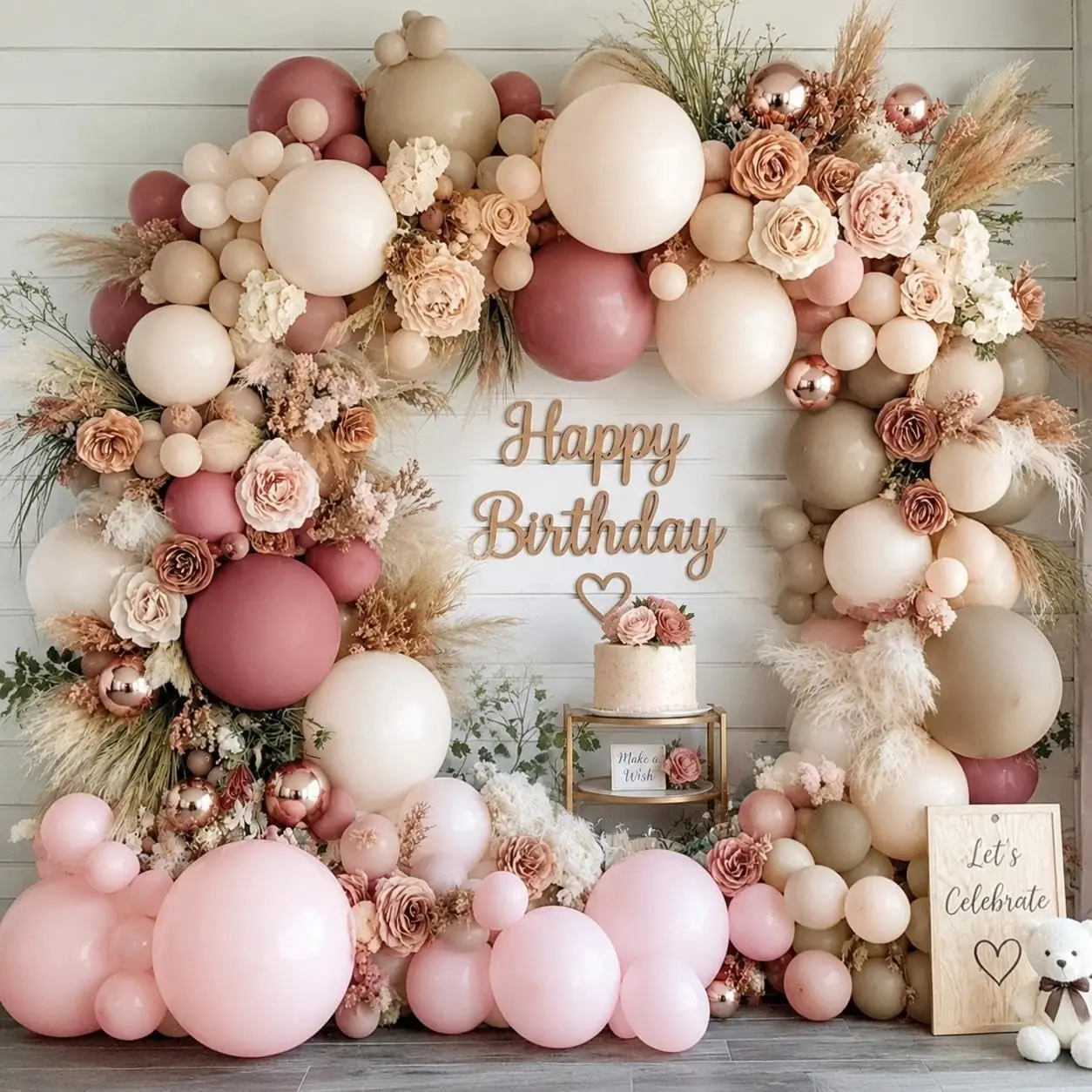Vintage Balon Arch Kit